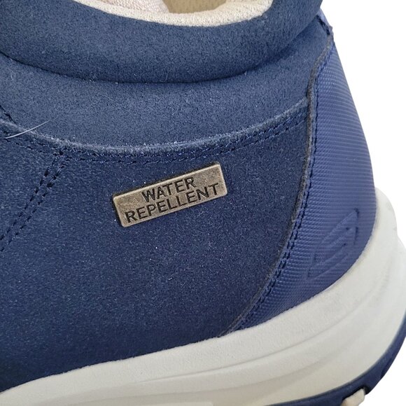 Skechers Blue Suede Trego El Capitan Hiking Boot Waterproof 158254 Size 9 - Picture 13 of 16